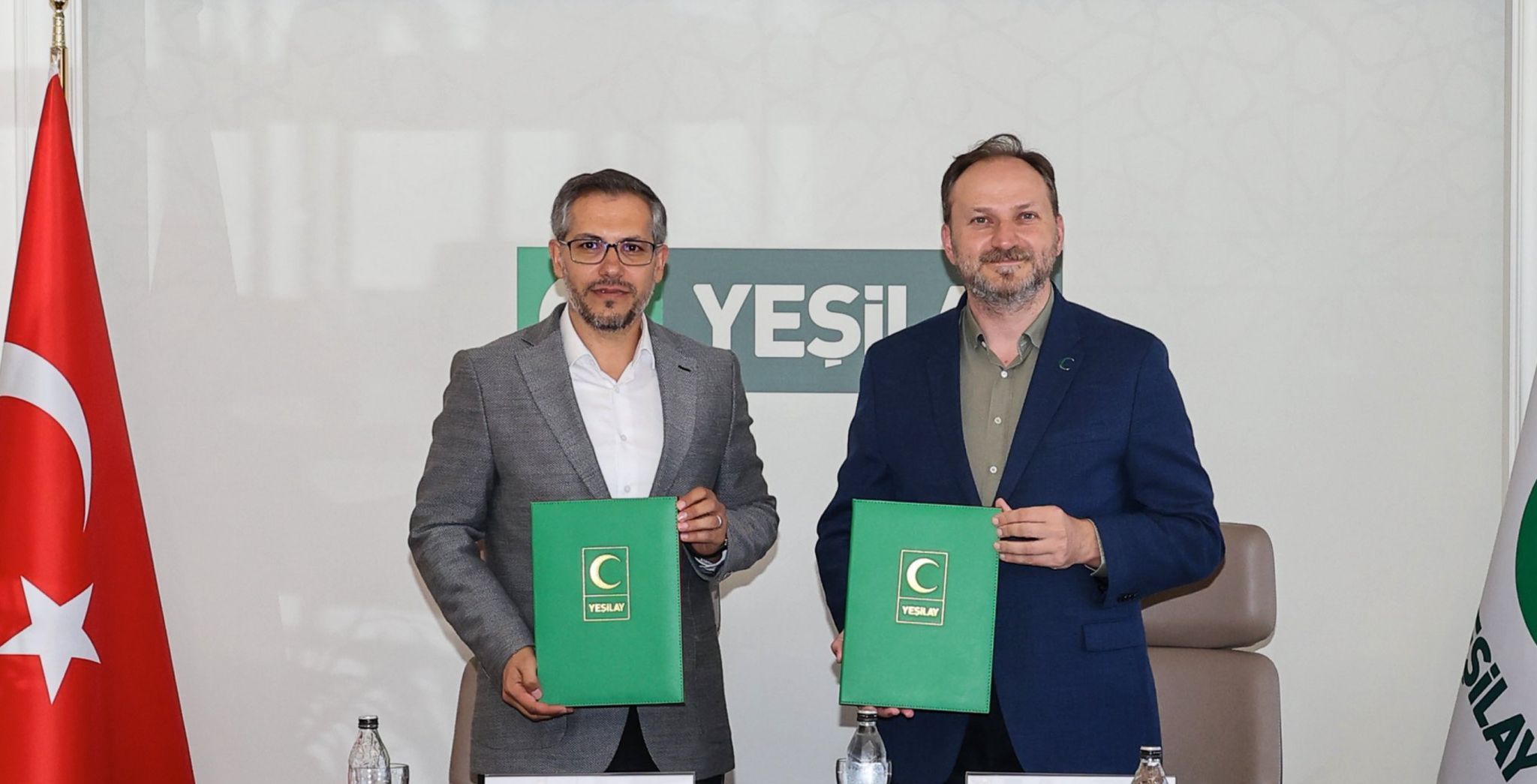 Cooperation Protocol Signed Between ILKE Foundation and the Green Crescent