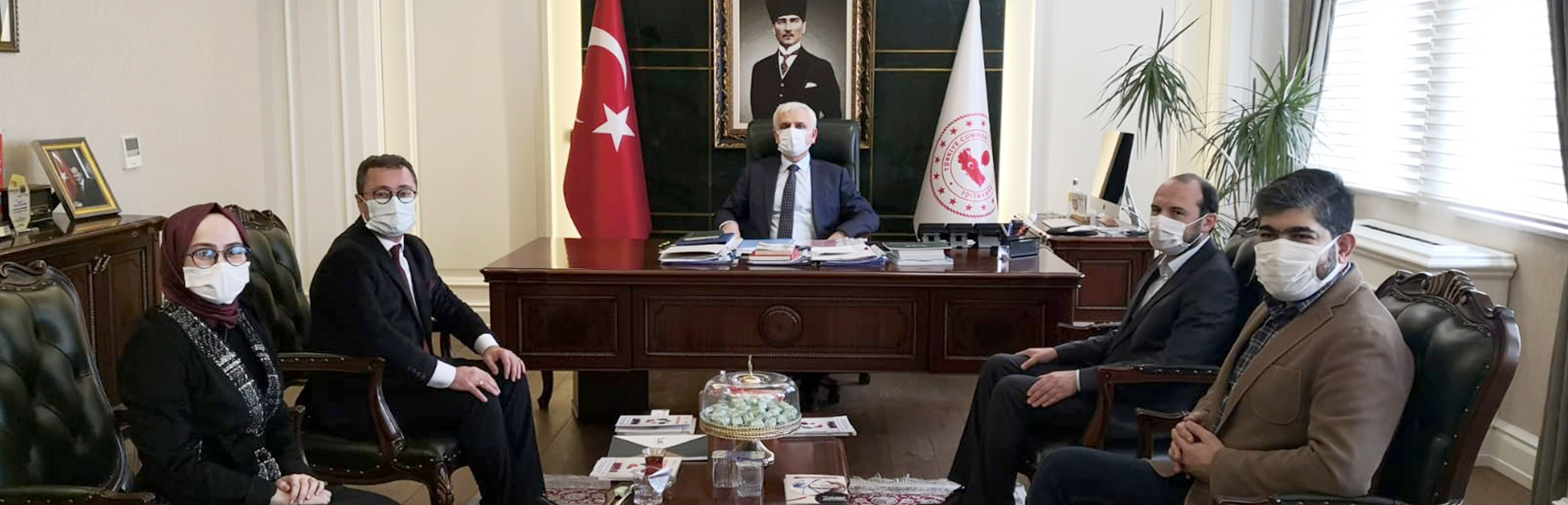 İLKE Vakfı’ndan Sivil Toplumla İlişkiler Genel Müdürü Erkan Kılıç’a Ziyaret