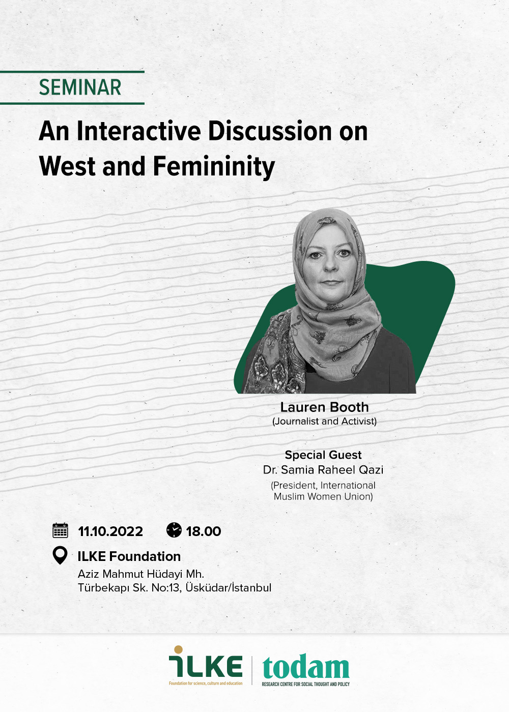 İLKE Agenda | An Interactive Discussion on West and Femininity