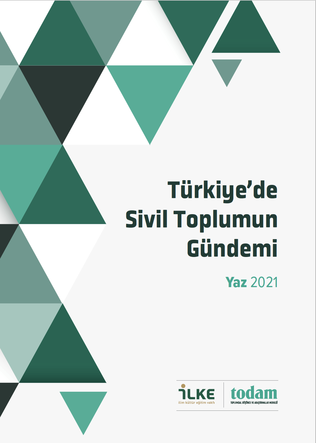 Türkiye'de Sivil Toplumun Gündemi Yaz 2021 Sayısı Yayımlandı